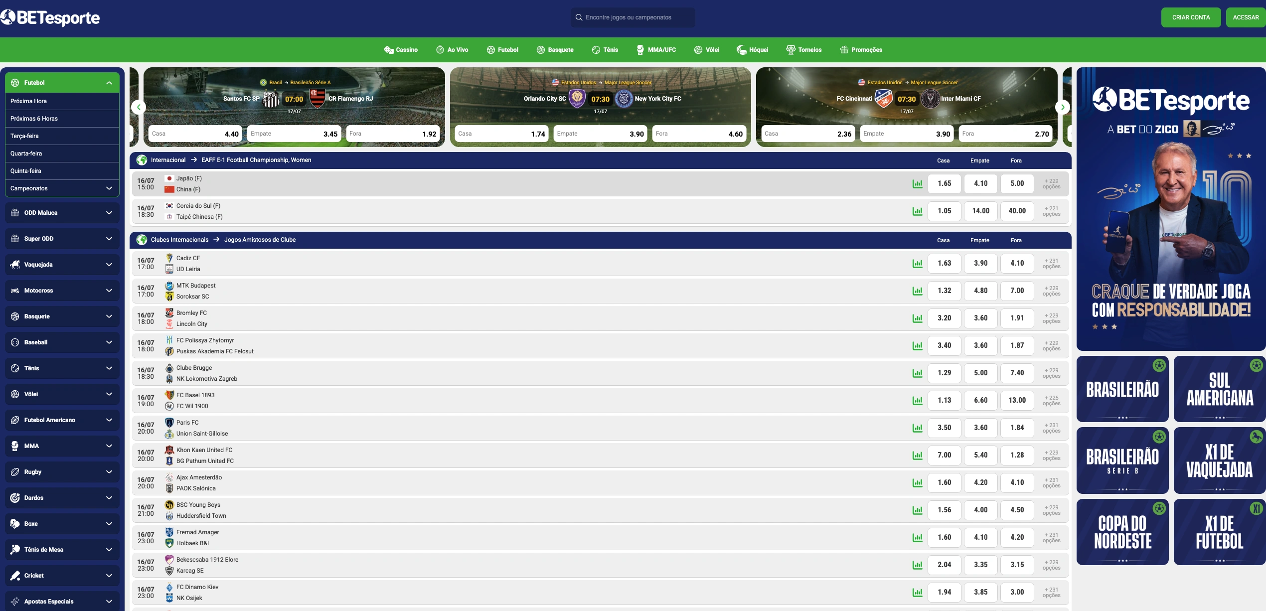 Betesporte Review: 100% Welcome Bonus, 9.6 Safety Score & Top Brazil Odds at BitcoinCasinoDaddy