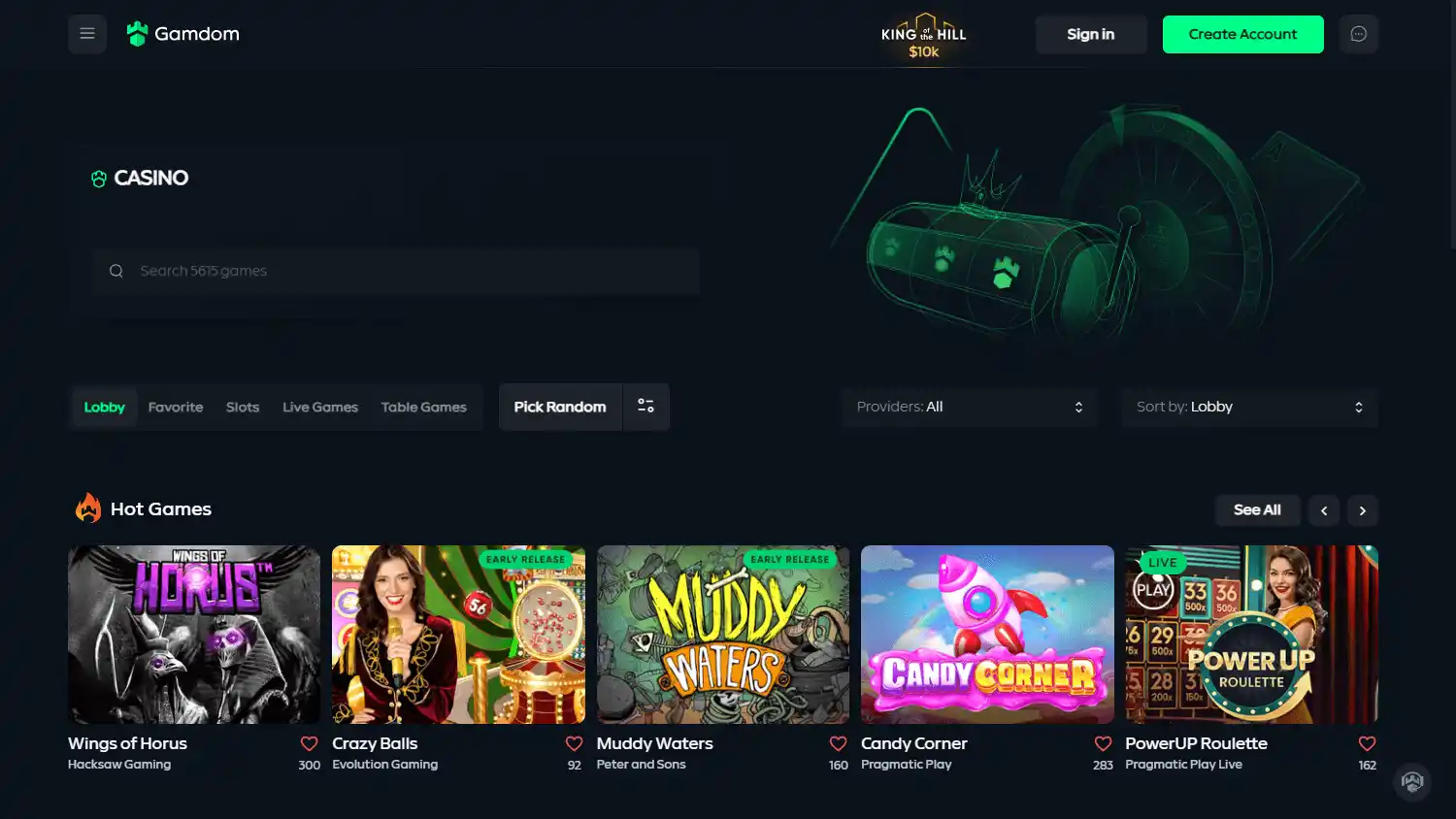 Gamdom Casino Review: Crypto Betting, Unique Originals, and a Modern Gaming Experience