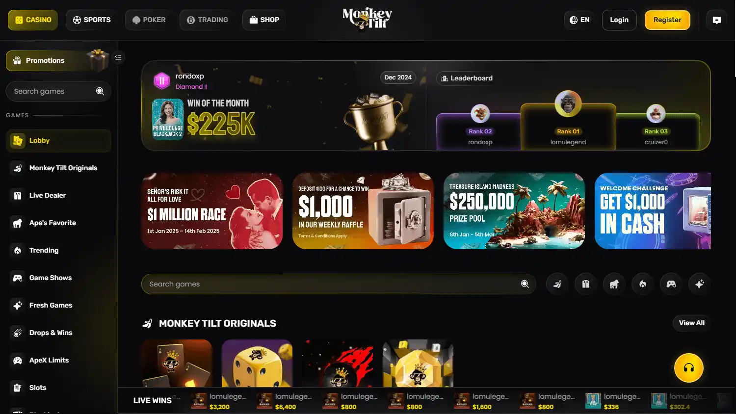 Is Monkey Tilt Casino Worth Your $100? A Guide to Your First Deposit