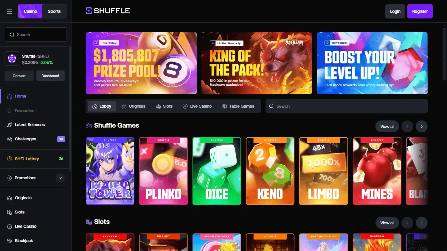 Shuffle Casino Review: How a 100% Deposit Bonus Transforms Your Gaming Experience